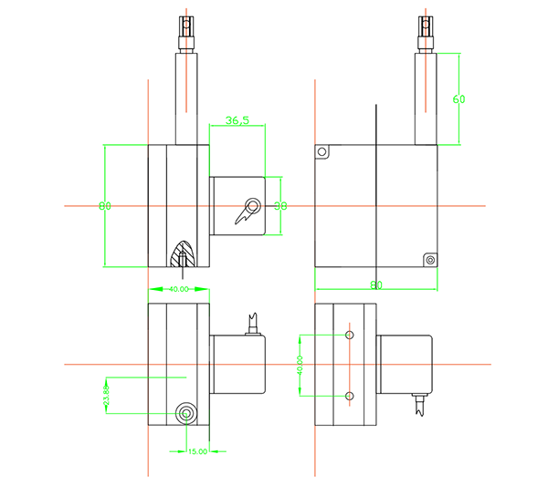 拉线位移传感器安装图(图9)